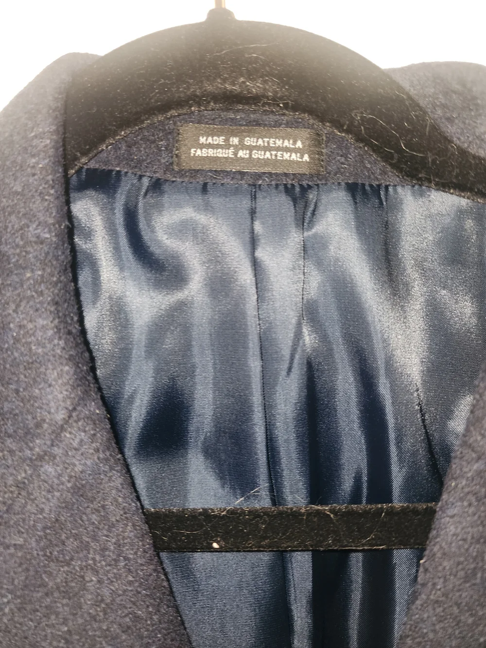 Kenneth Cole Reaction Navy Overcoat NWT Men’s 44R